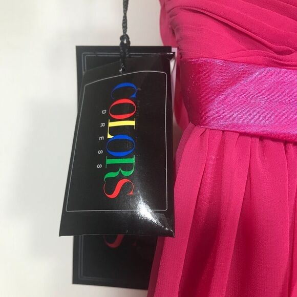 Colors Prom Dresses Cocktail Party Gown Homecoming Strapless Dress Size 8 - Picture 9 of 10